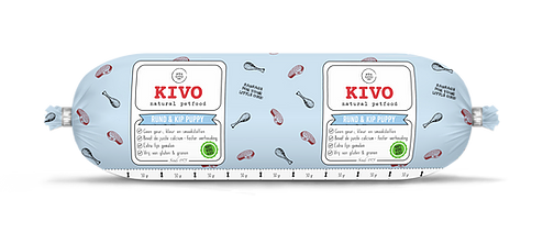 Kivo Rund+kip puppy compleet 500 gr