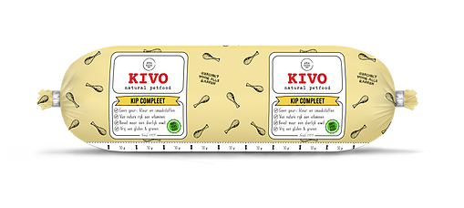 Kivo Kip compleet  500 gr